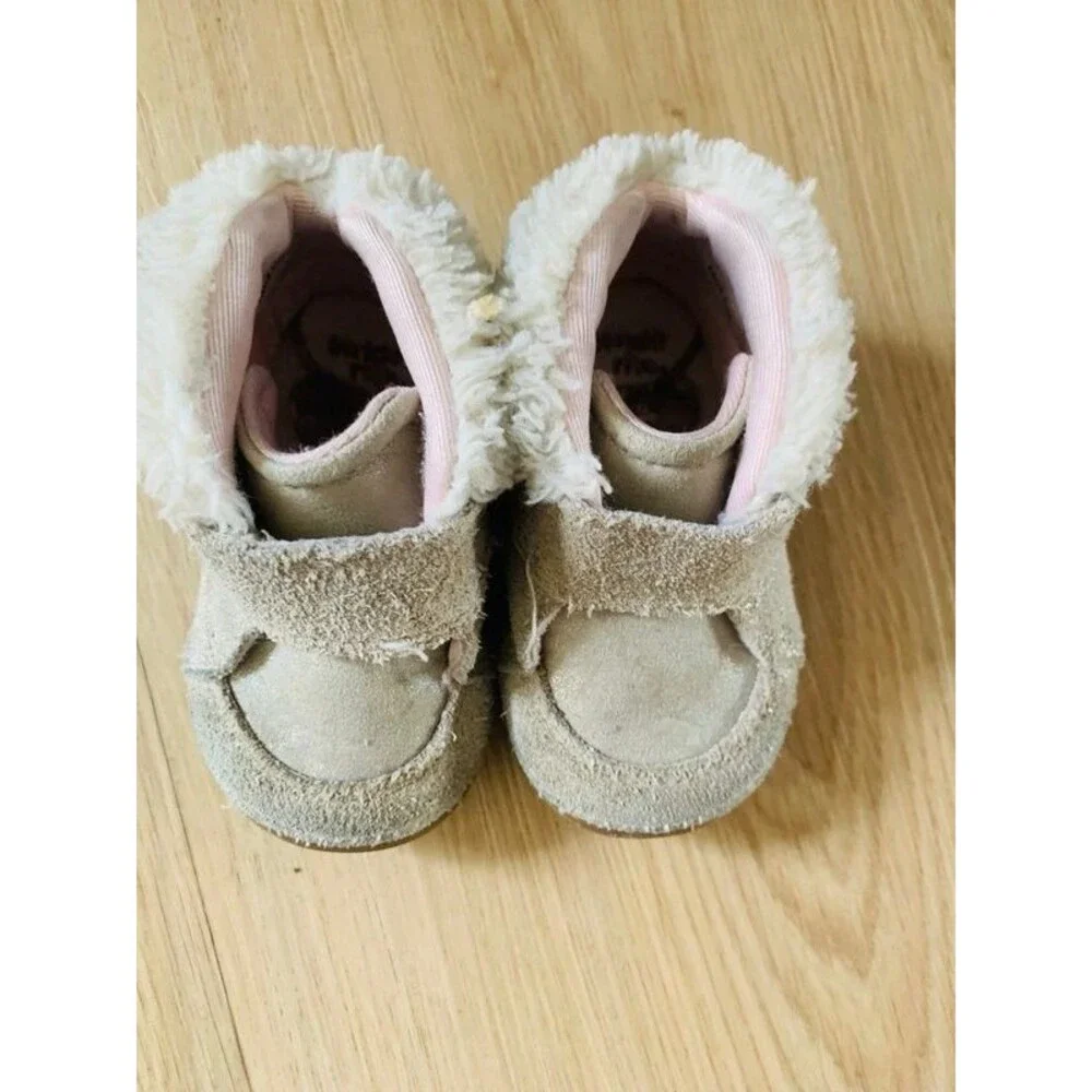 Sparkling Leather baby Boots Stride Rite Sz4